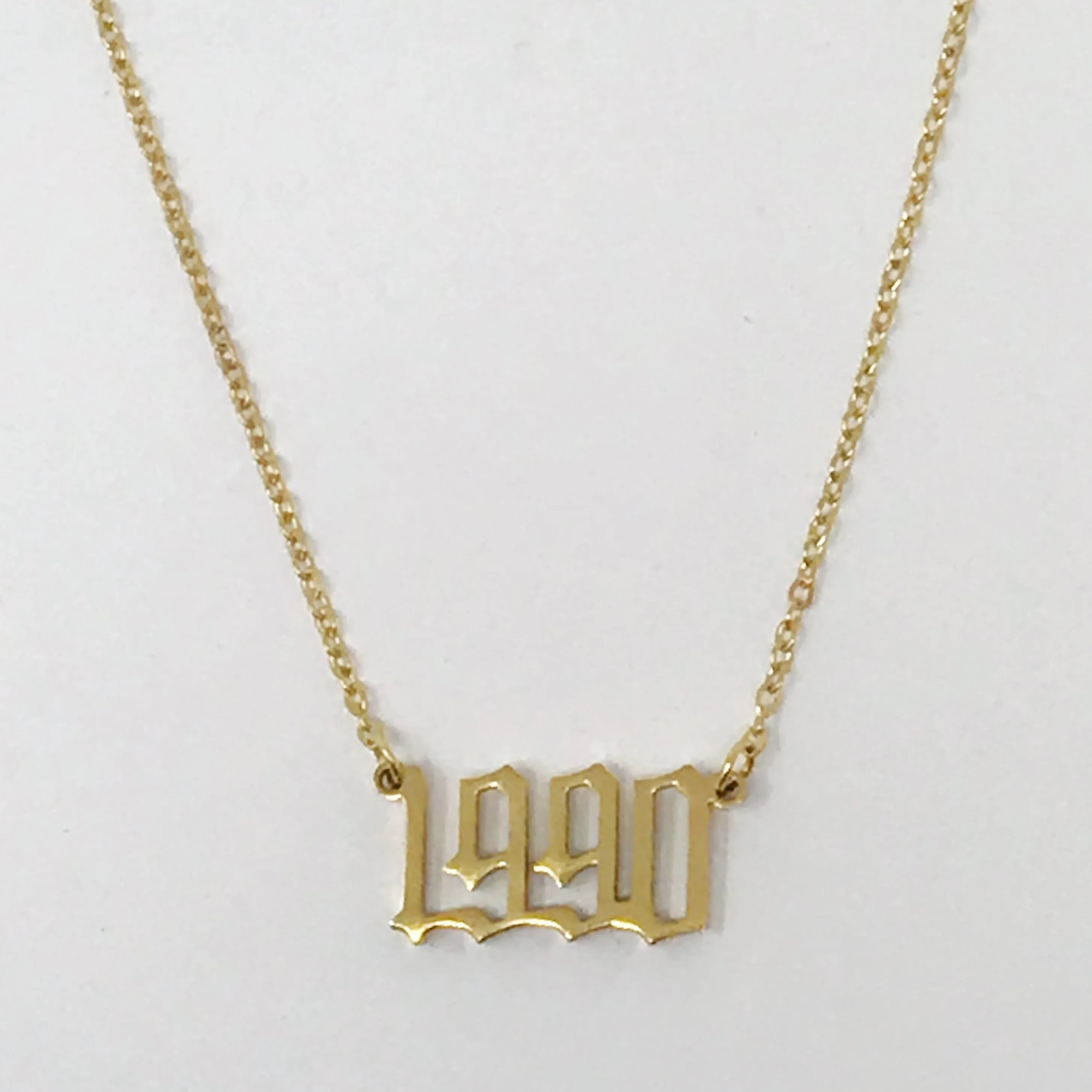 Gold Year Necklace