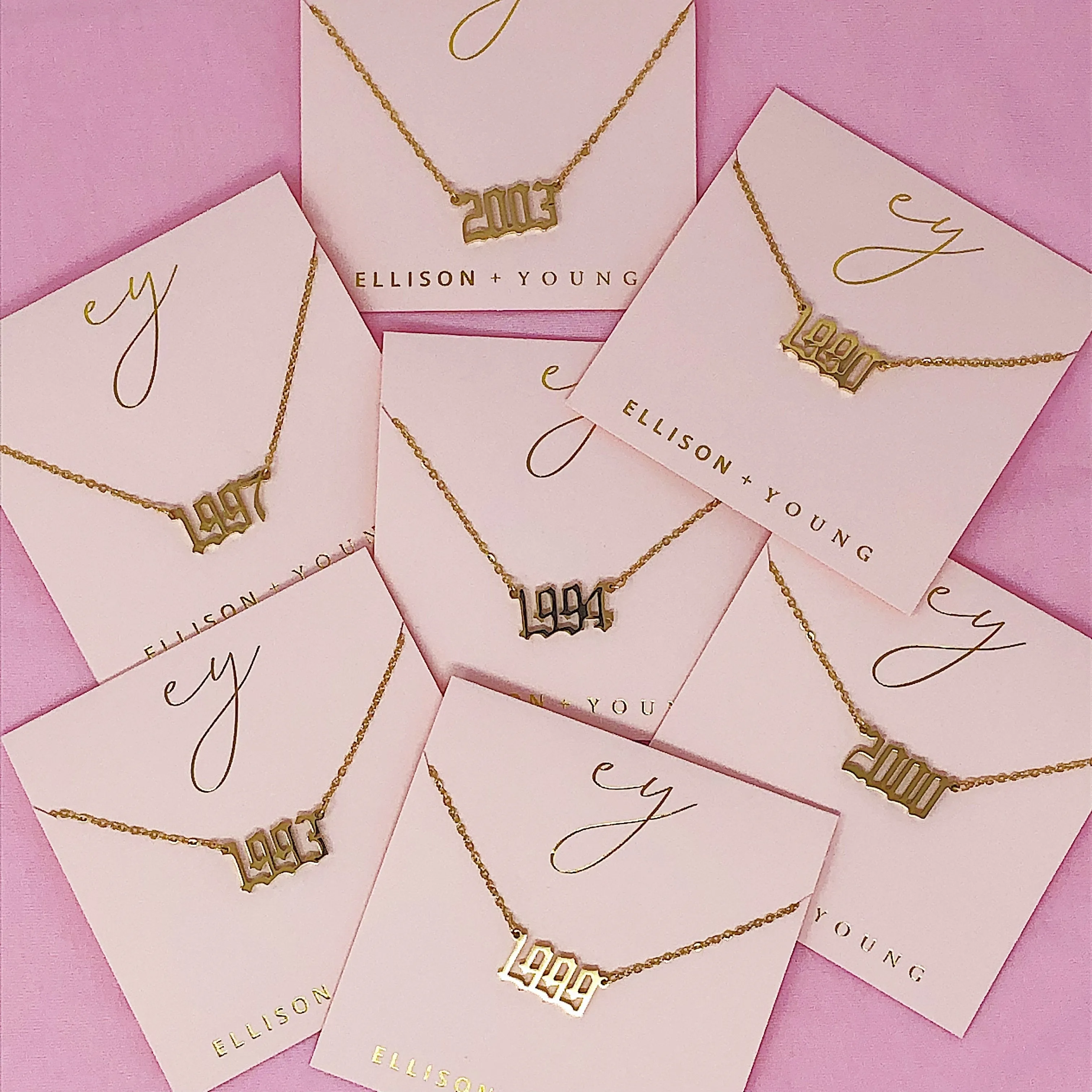 Gold Year Necklace