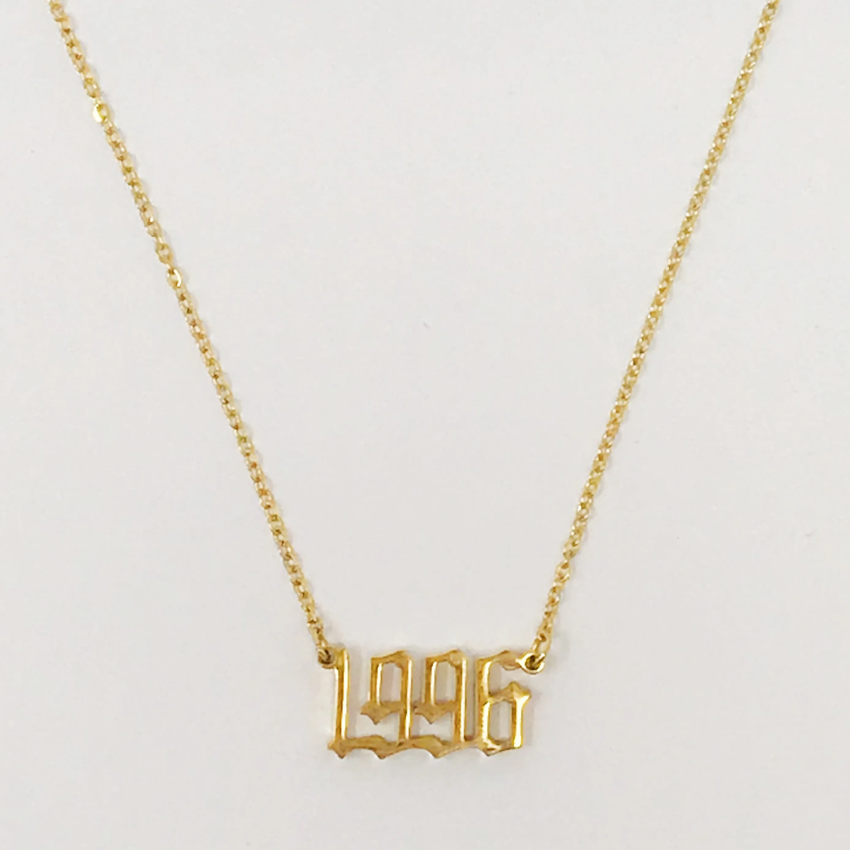 Gold Year Necklace
