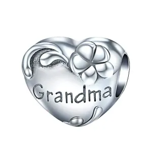 Grandma Heart Charm