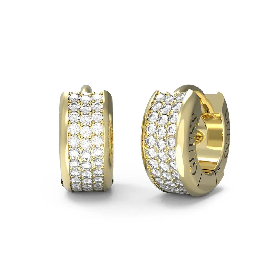 Guess Pave Mini Huggies