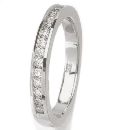 Half Eternity Diamond Ring Band