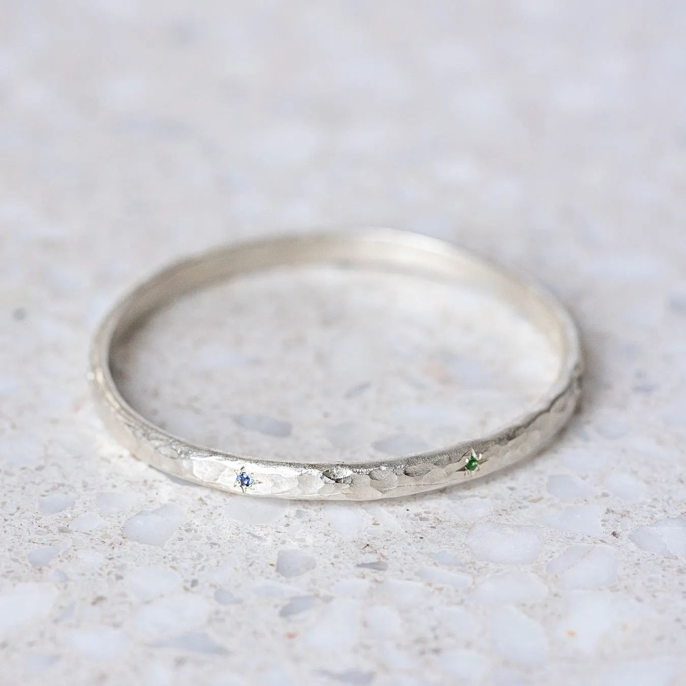 Hammered Carnivale Bangle