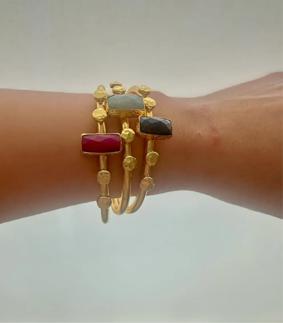 Harem Ruby Bangle
