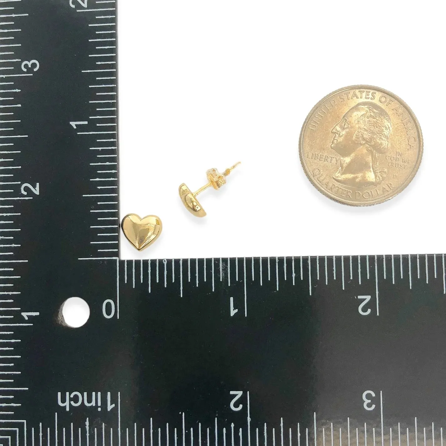 heart studs