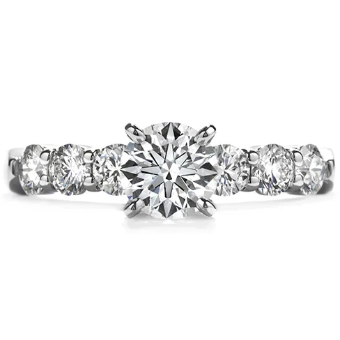 Hearts On Fire Seven Stone Engagement Ring