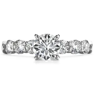 Hearts On Fire Seven Stone Engagement Ring