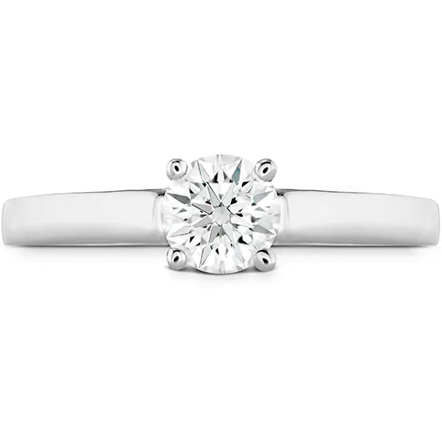 Hearts On Fire Simply Bridal Solitaire Diamond Engagement Ring