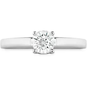 Hearts On Fire Simply Bridal Solitaire Diamond Engagement Ring