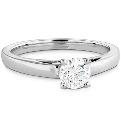 Hearts On Fire Simply Bridal Solitaire Diamond Engagement Ring