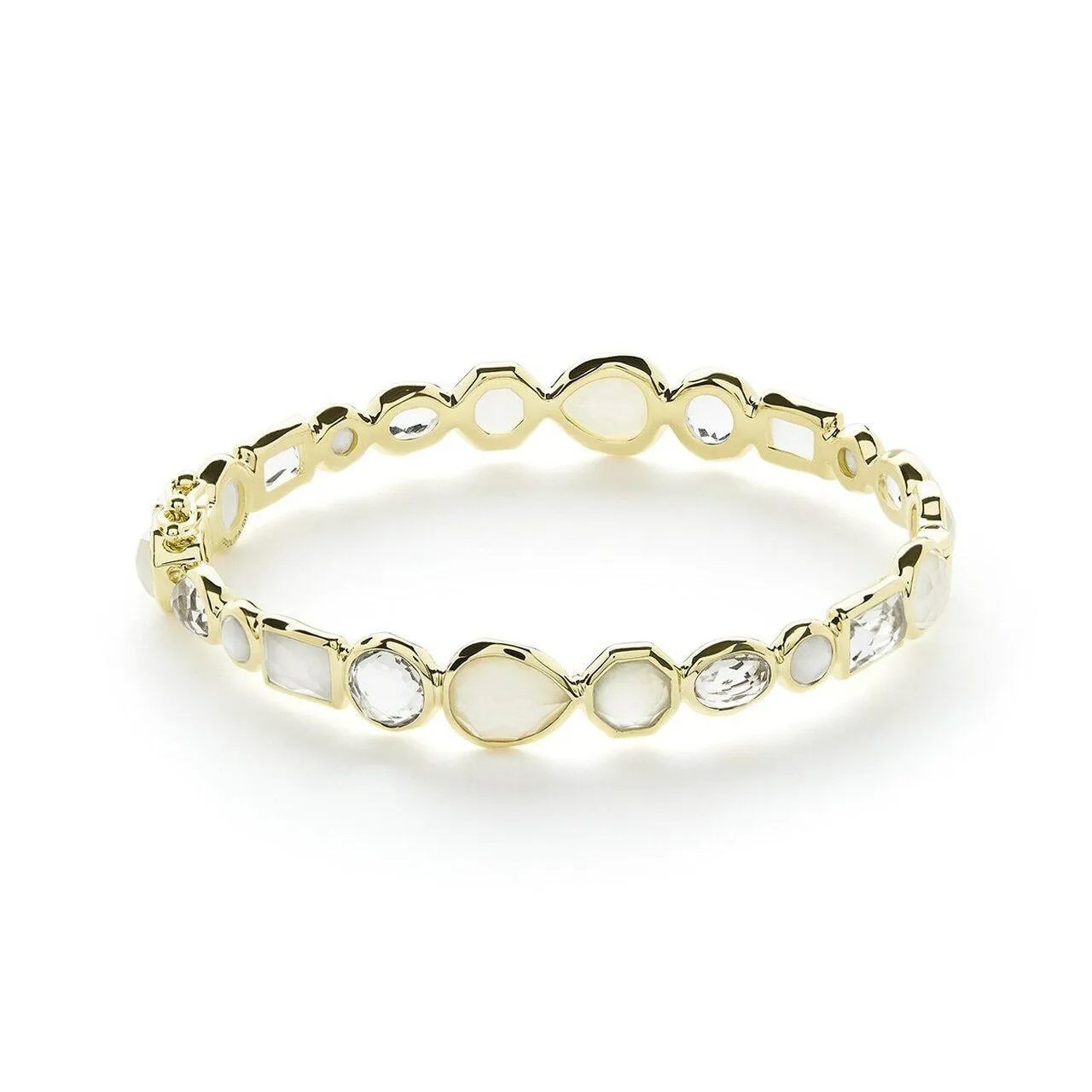 Hero Gelato Hinge Bangle in 18K Gold