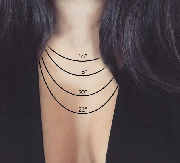 Hollow Roman Numeral Bar Necklace