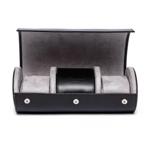 Hyde Park 3 Watch Roll - Black