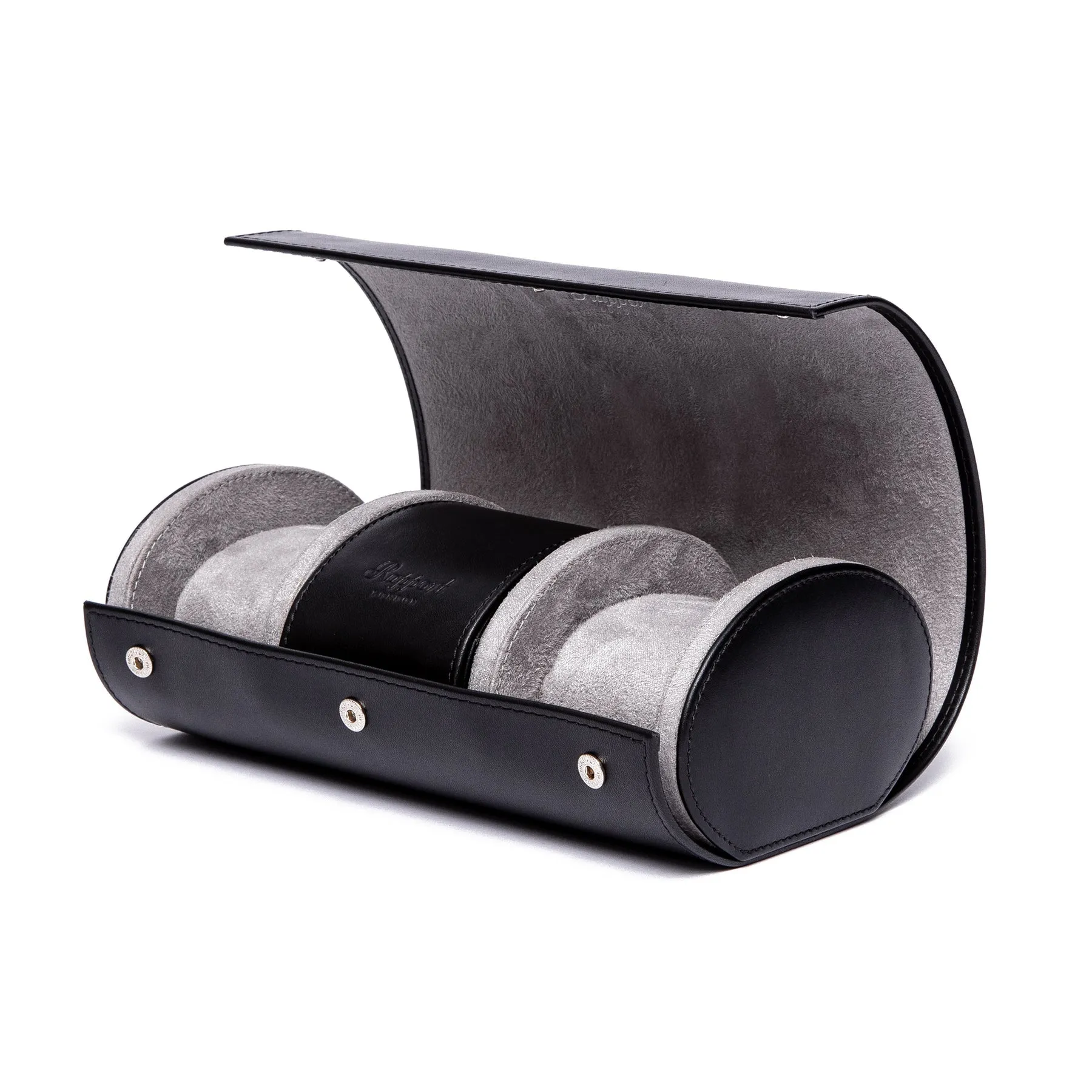 Hyde Park 3 Watch Roll - Black