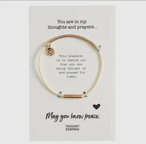 In my prayers bracelet