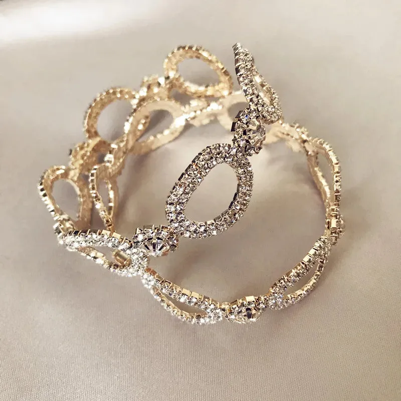 Infinity Hoop Earrings