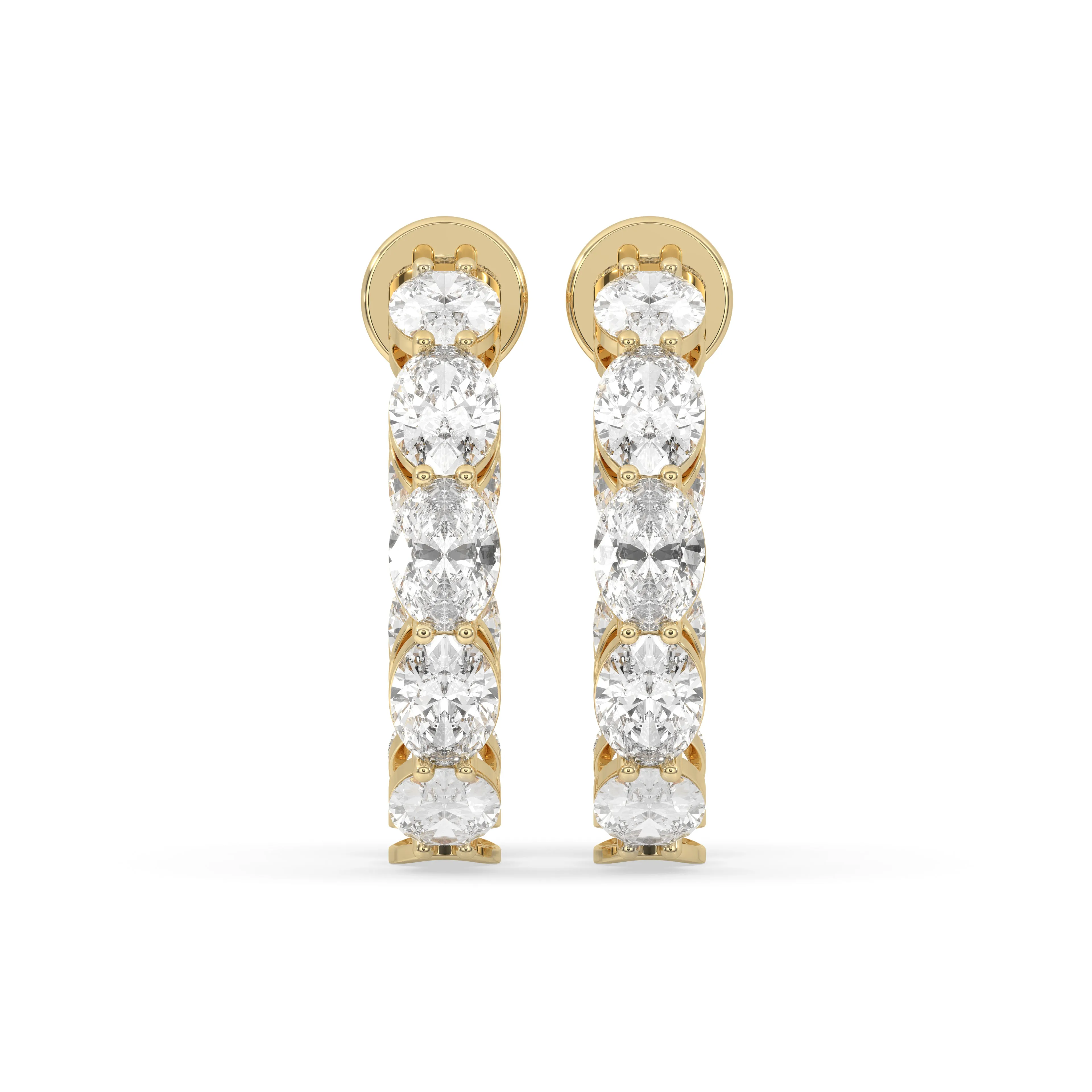 Inside-Out Hoop Earrings