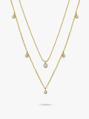 Interstellar Layered Necklaces