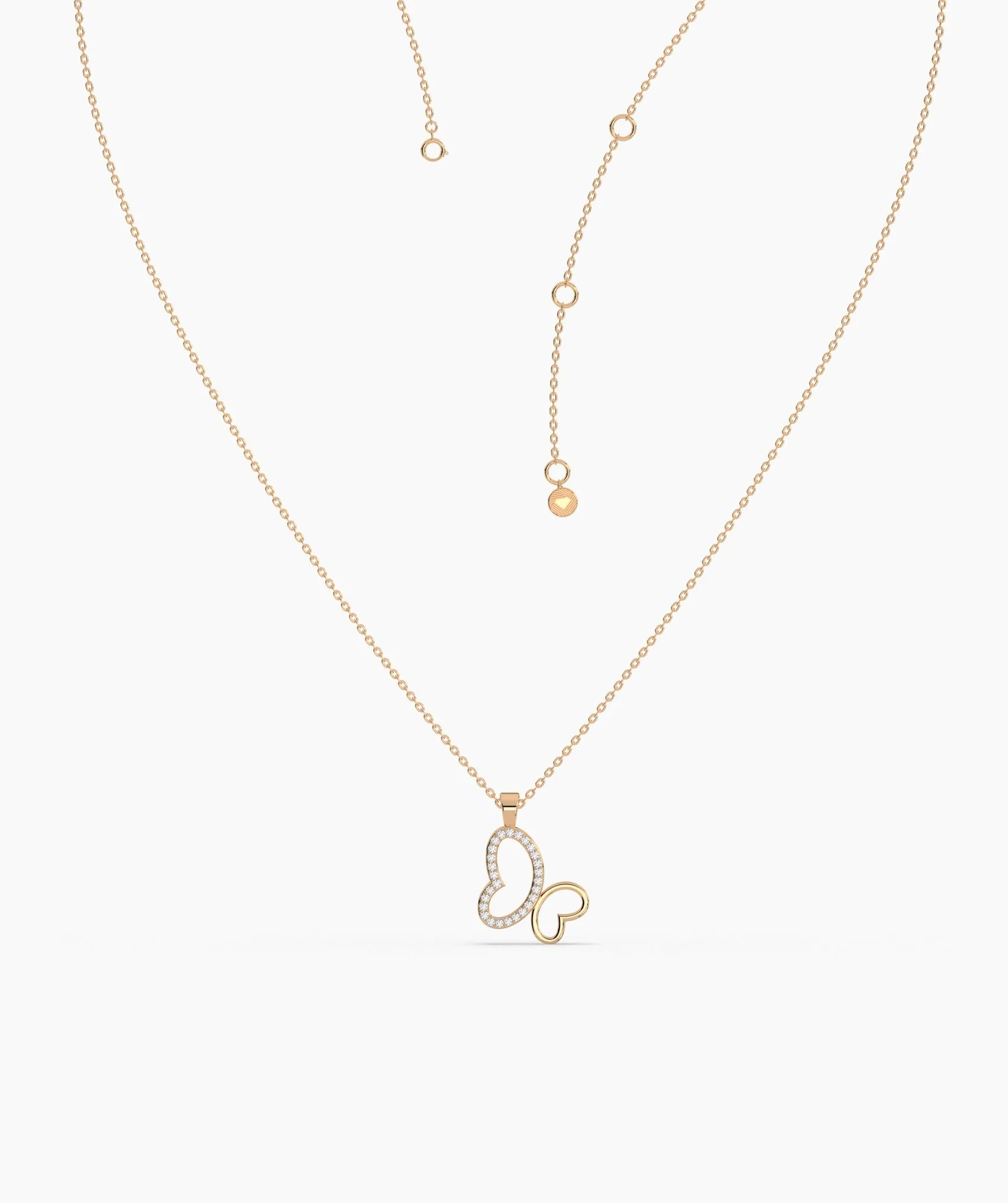 Intertwined Hearts Necklace