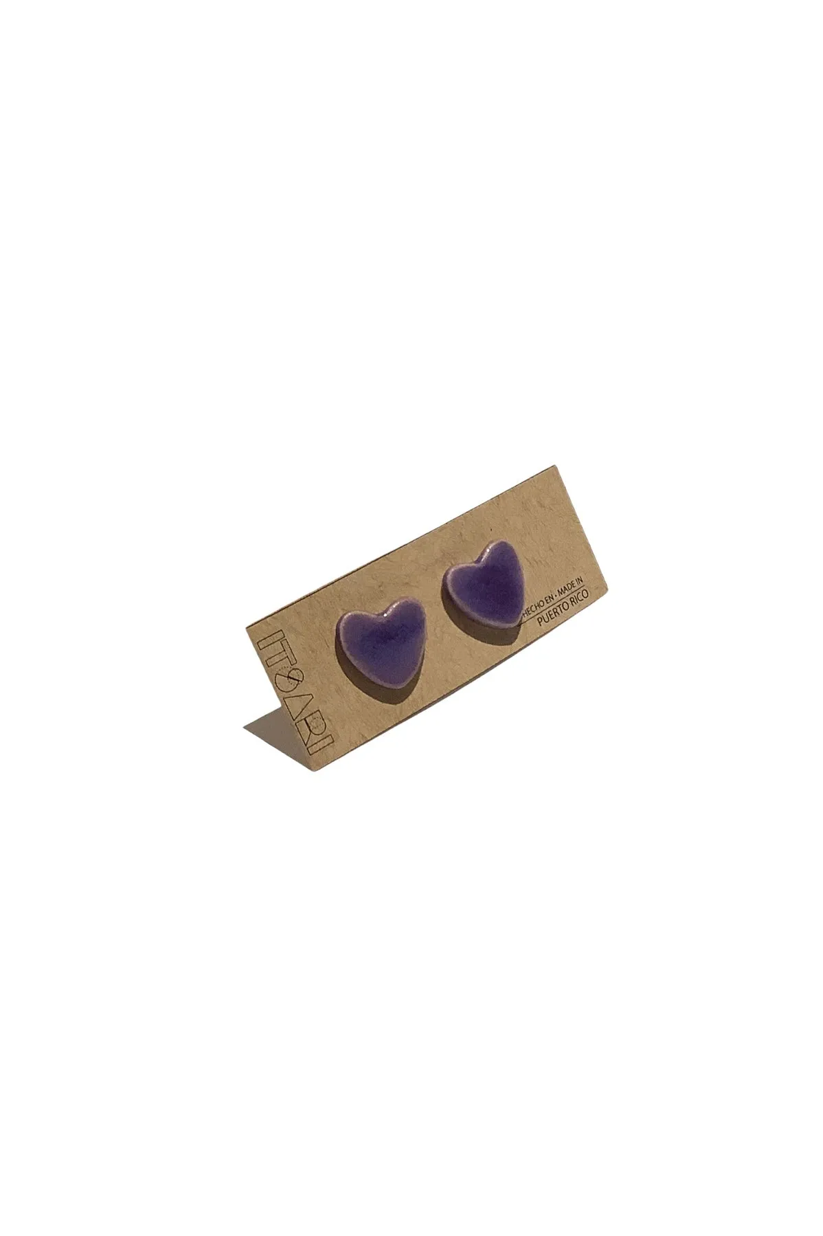 ITSARI- Studs - Purple Hearts