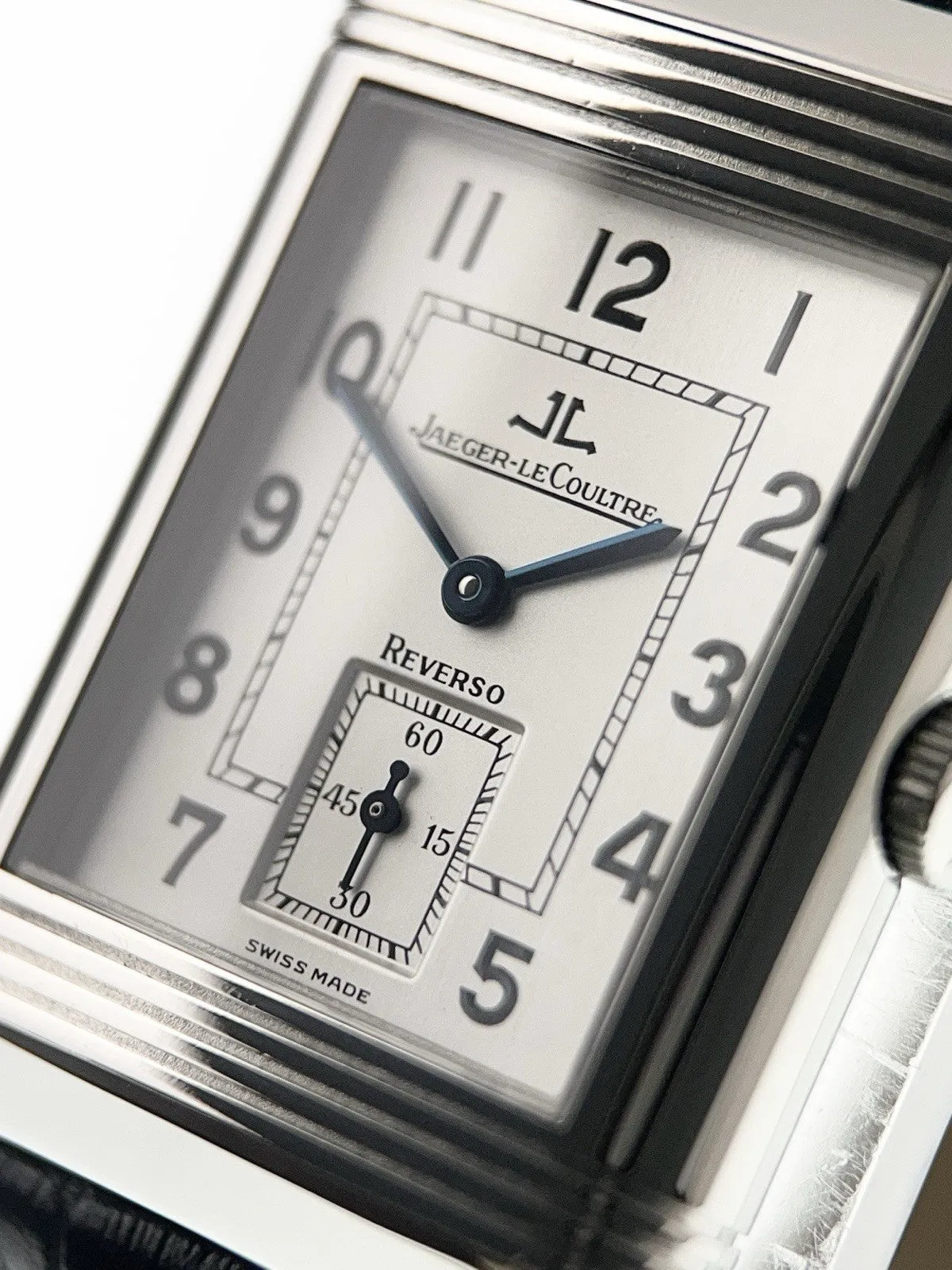 Jaeger-LeCoultre Reverso Steel Silver Dial 26mm Manual Wind Men's Watch 270.8.62