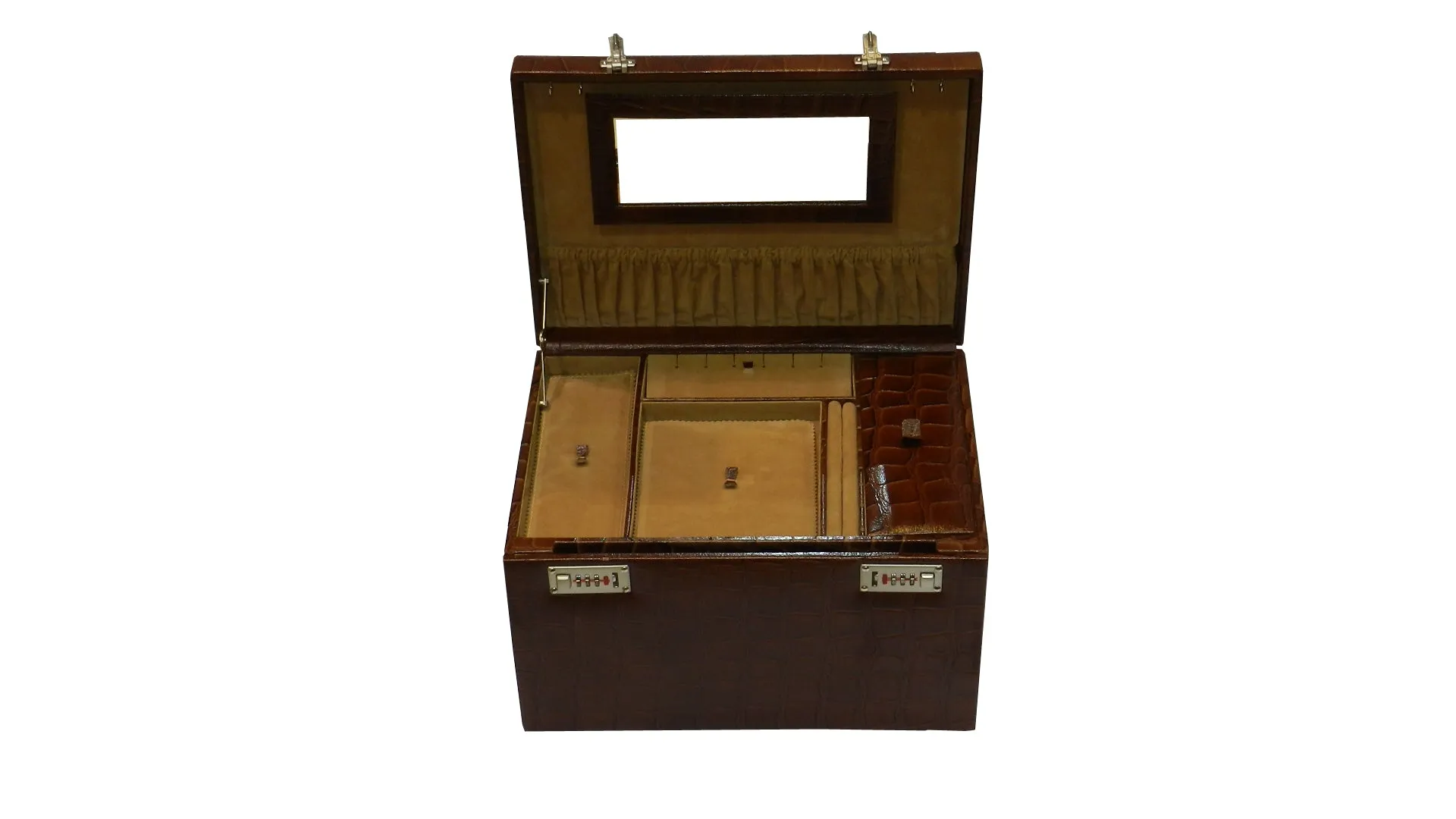 Jewelry Box Genuine Leather Multipurpose Watch & Jewelry XL - BB JB