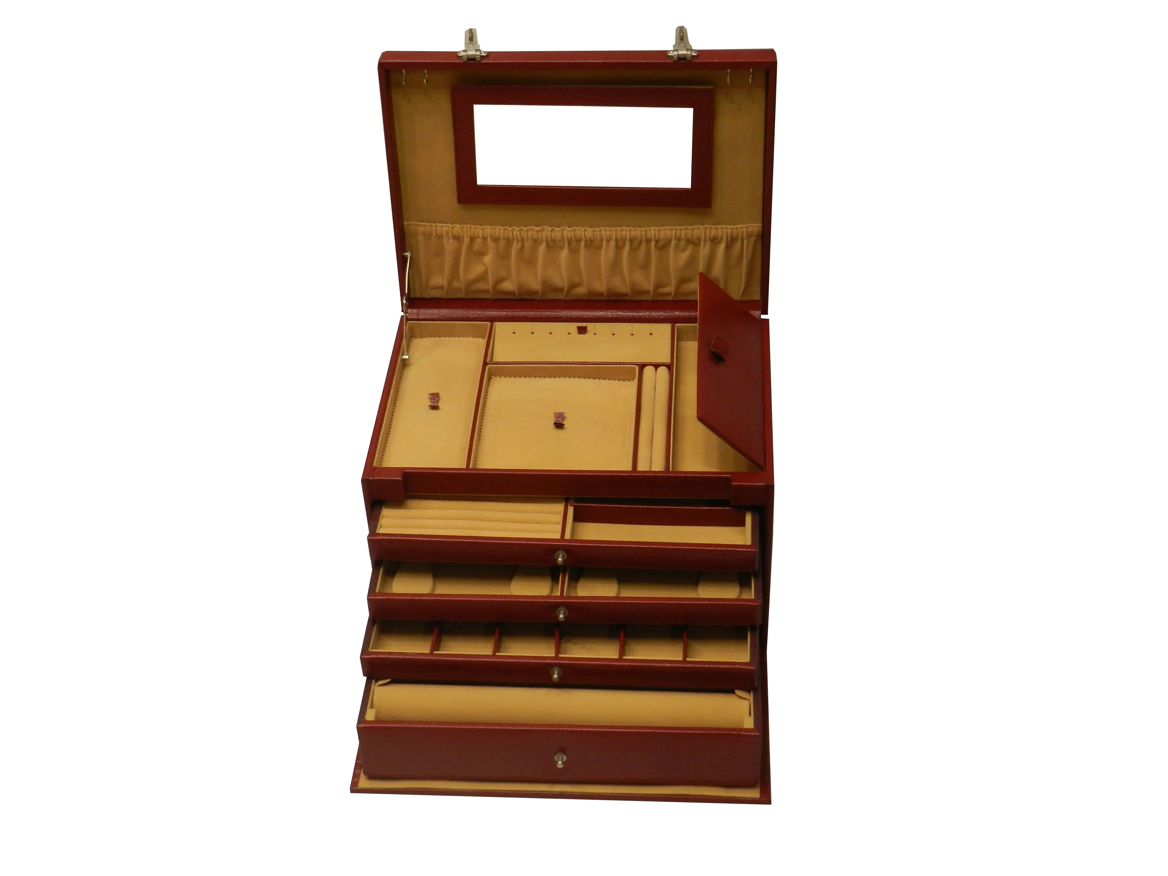 Jewelry Box Genuine Leather Multipurpose Watch & Jewelry XL - BB JB
