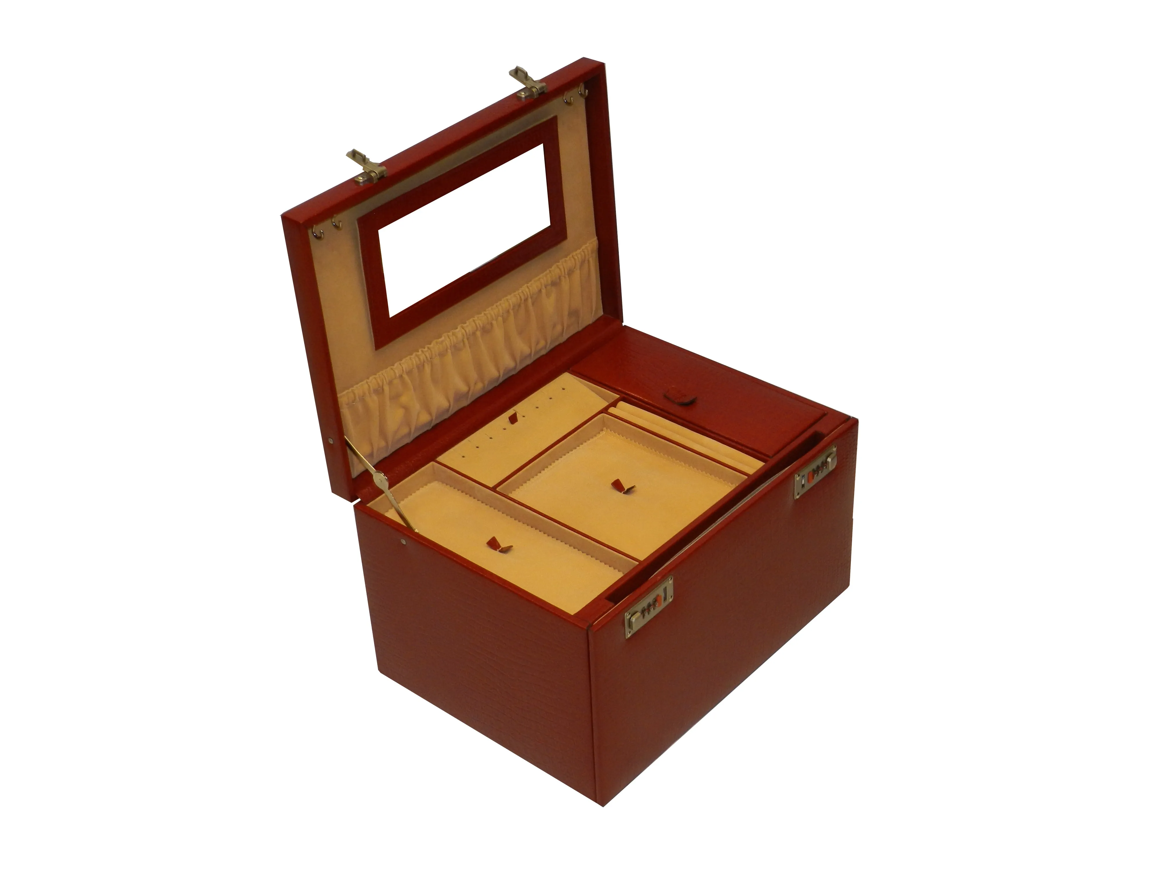 Jewelry Box Genuine Leather Multipurpose Watch & Jewelry XL - BB JB