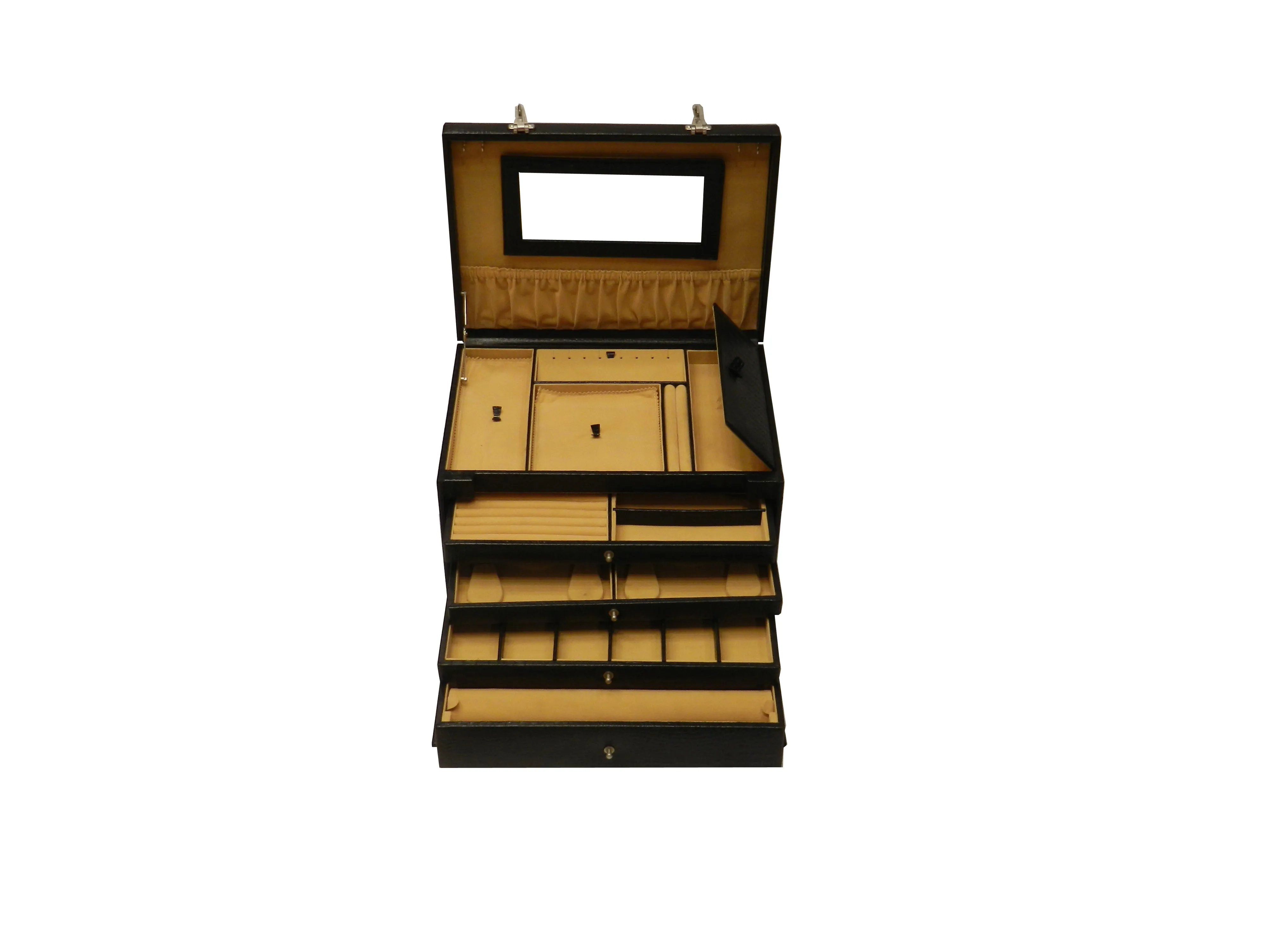 Jewelry Box Genuine Leather Multipurpose Watch & Jewelry XL - BB JB