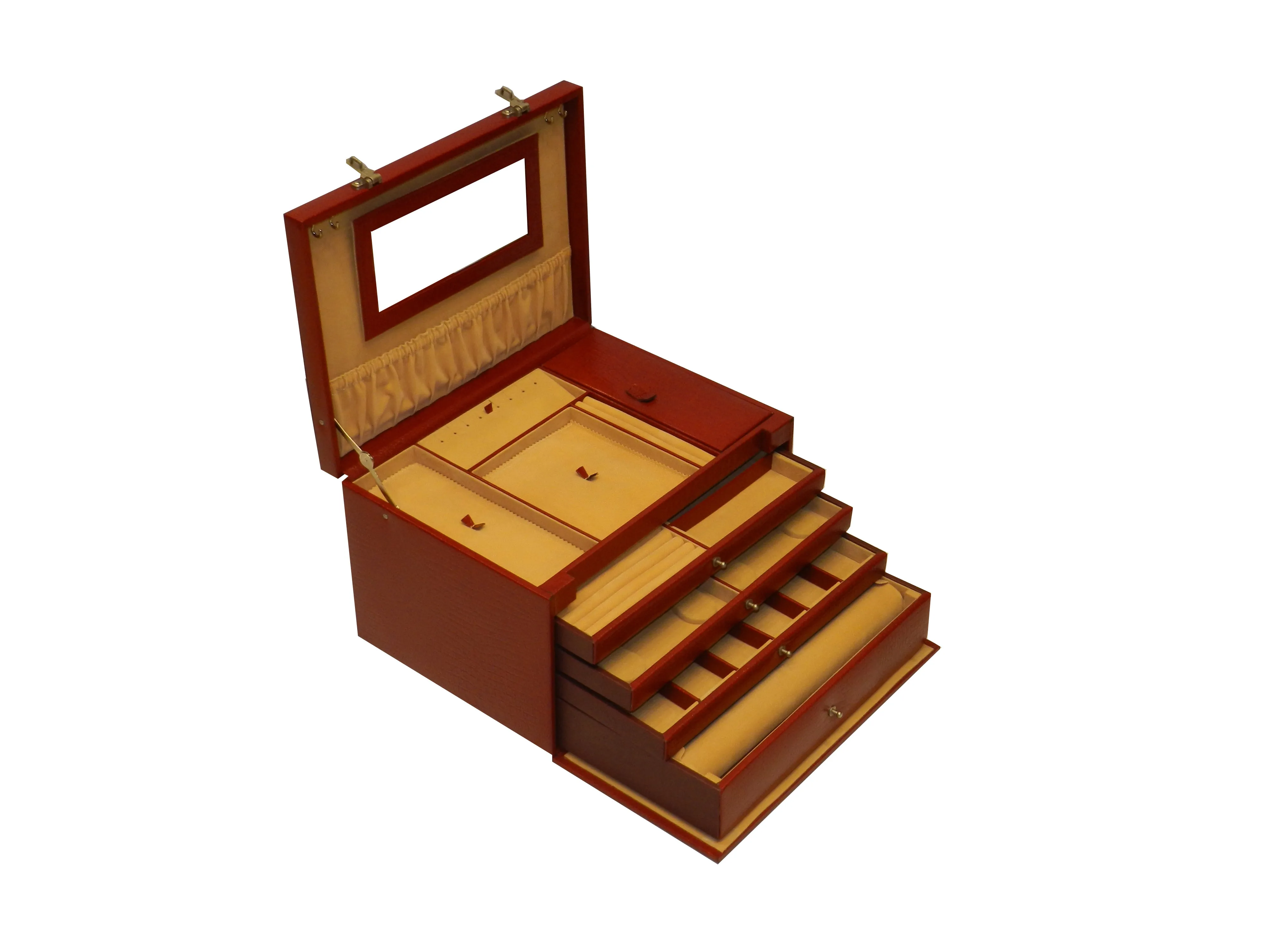 Jewelry Box Genuine Leather Multipurpose Watch & Jewelry XL - BB JB