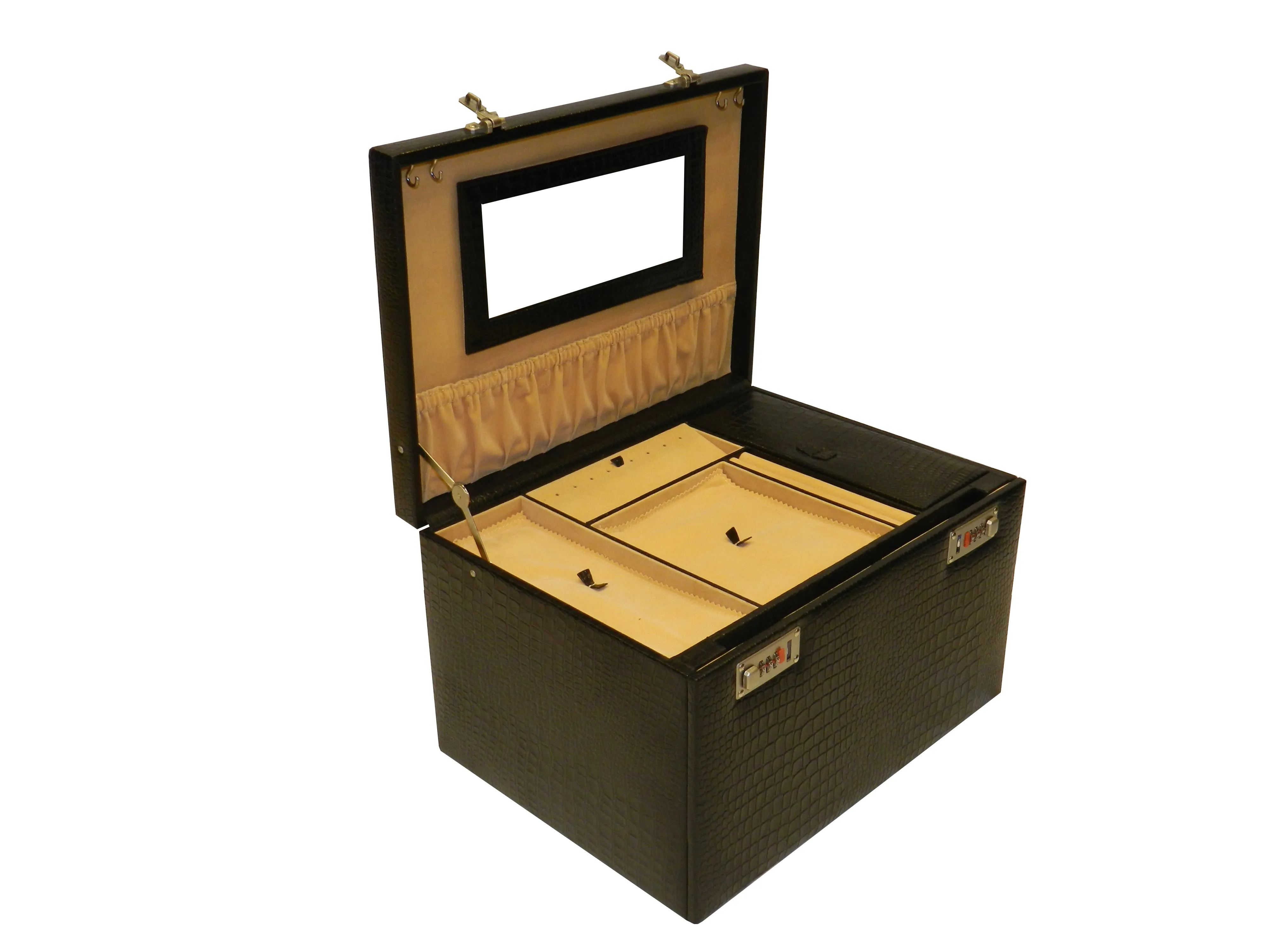 Jewelry Box Genuine Leather Multipurpose Watch & Jewelry XL - BB JB