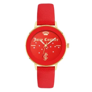 Juicy Couture Red Polipriel Watch