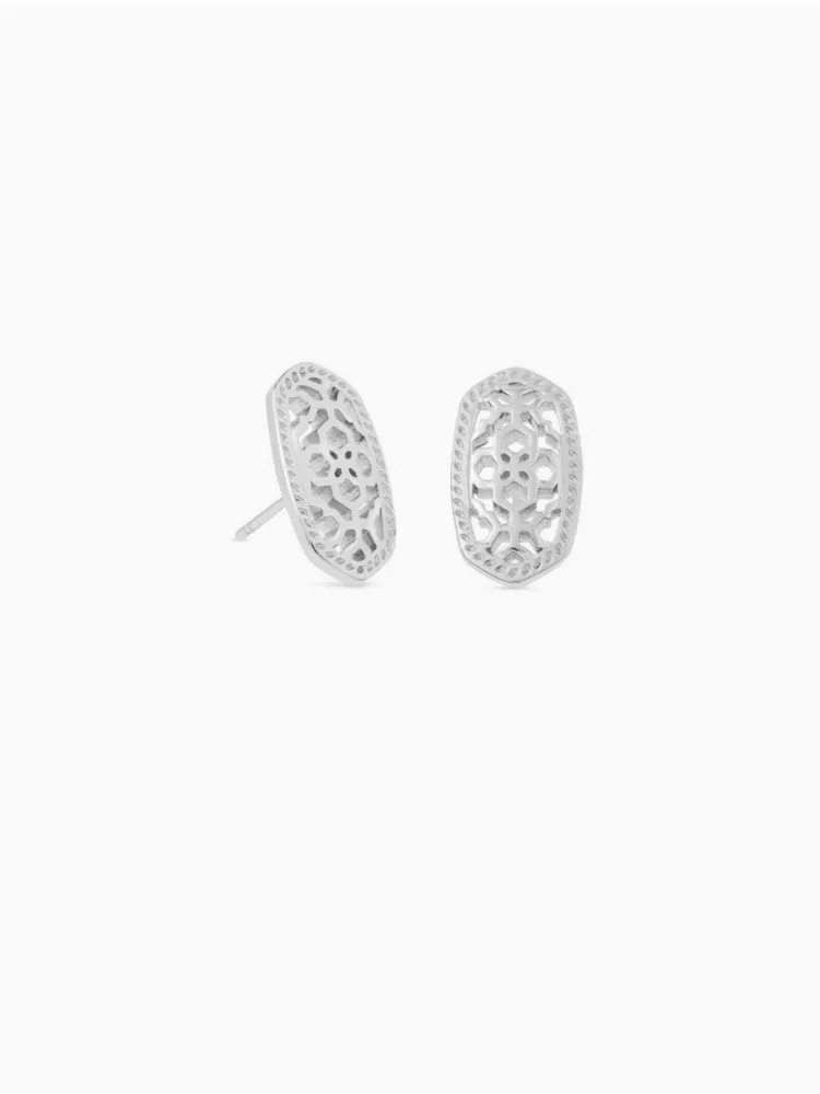Kendra Scott- Ellie Earrings in Silver Filigree