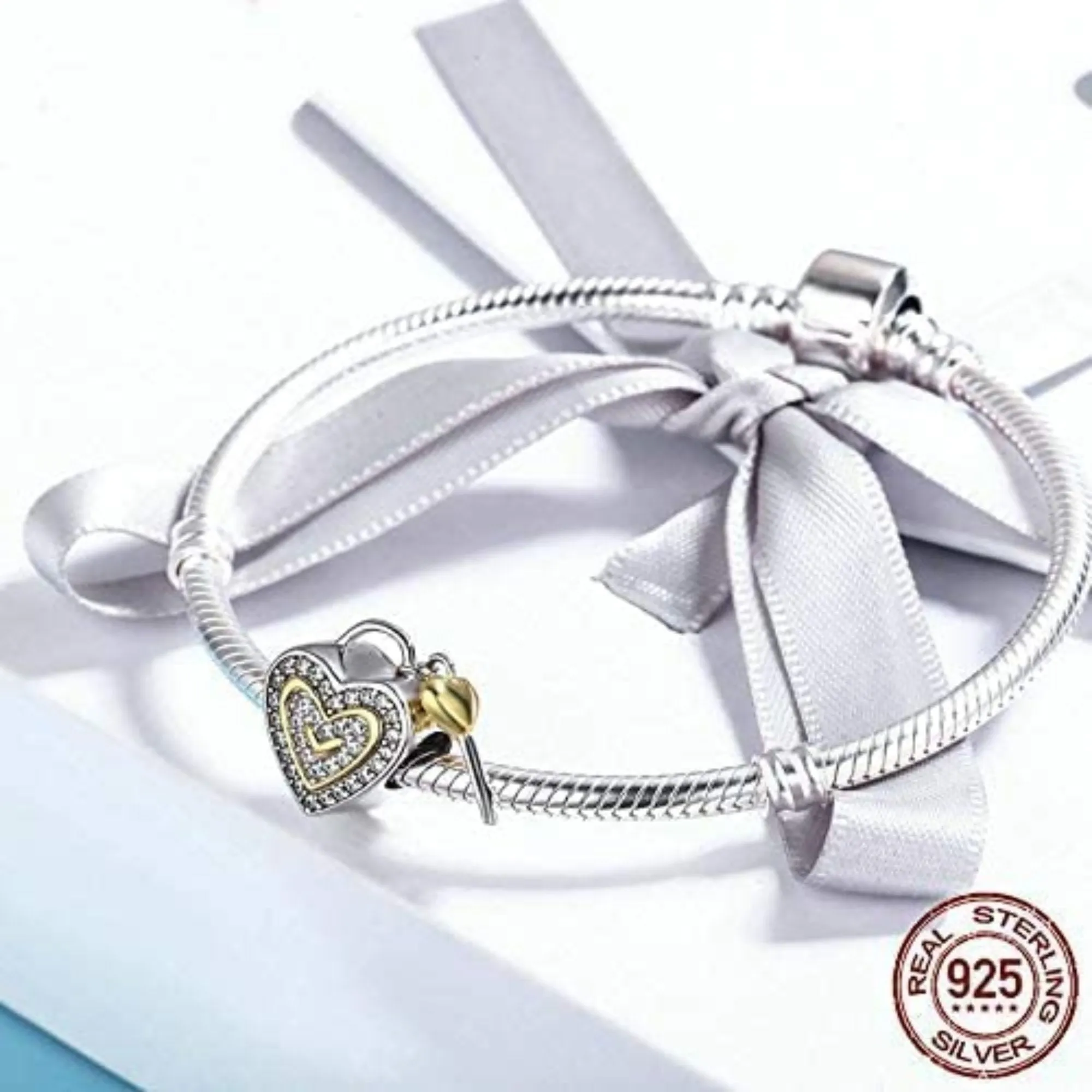 Key To My Heart Love Bead Charm