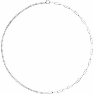Lab-Grown Diamond Necklace