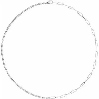 Lab-Grown Diamond Necklace