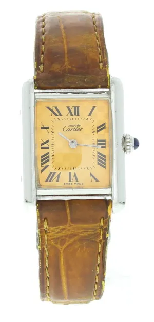 Ladies Cartier Tank Argent 2416