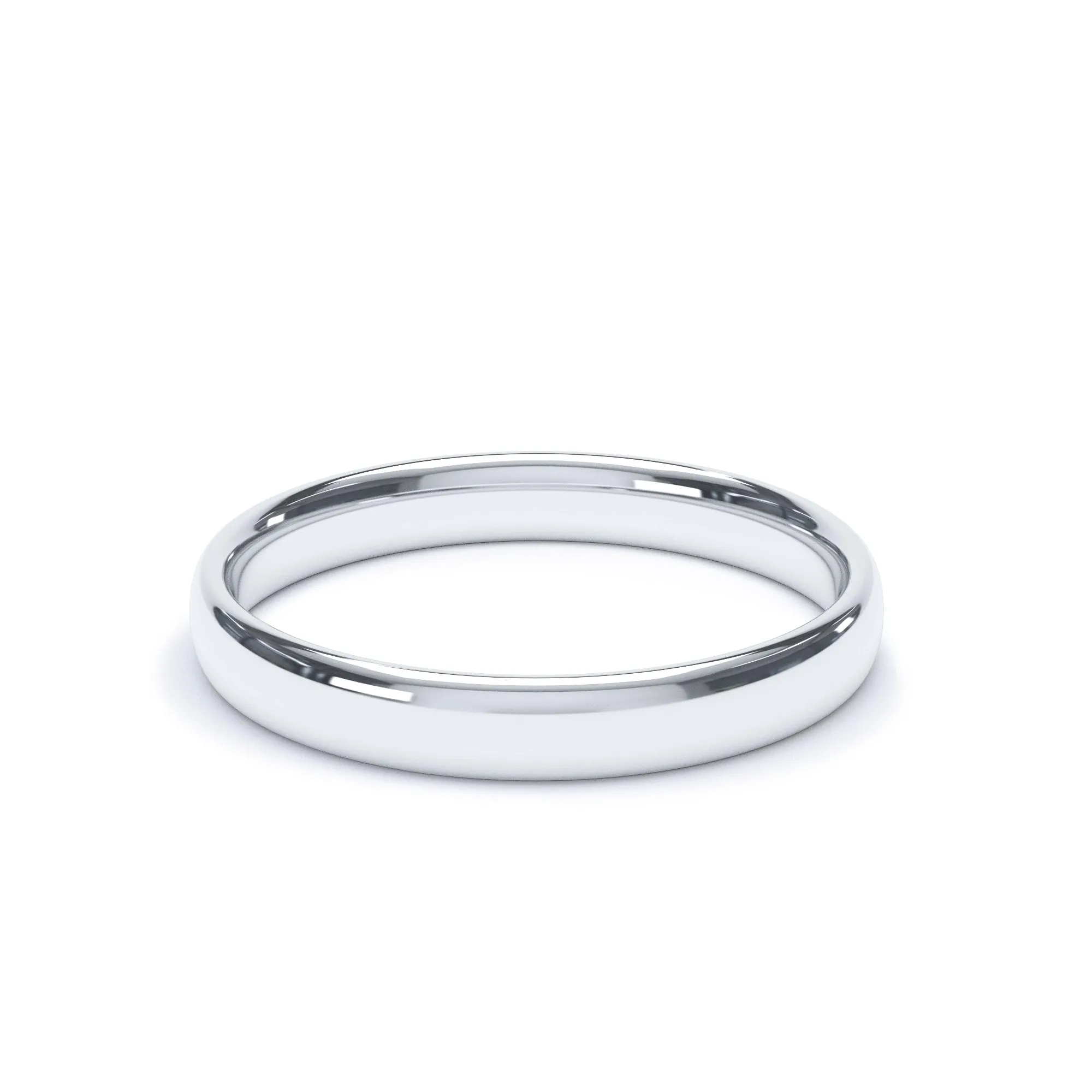 Ladies Platinum Wedding Rings sizes J-Q