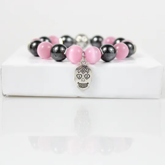 Lady Biker Bead Bracelet