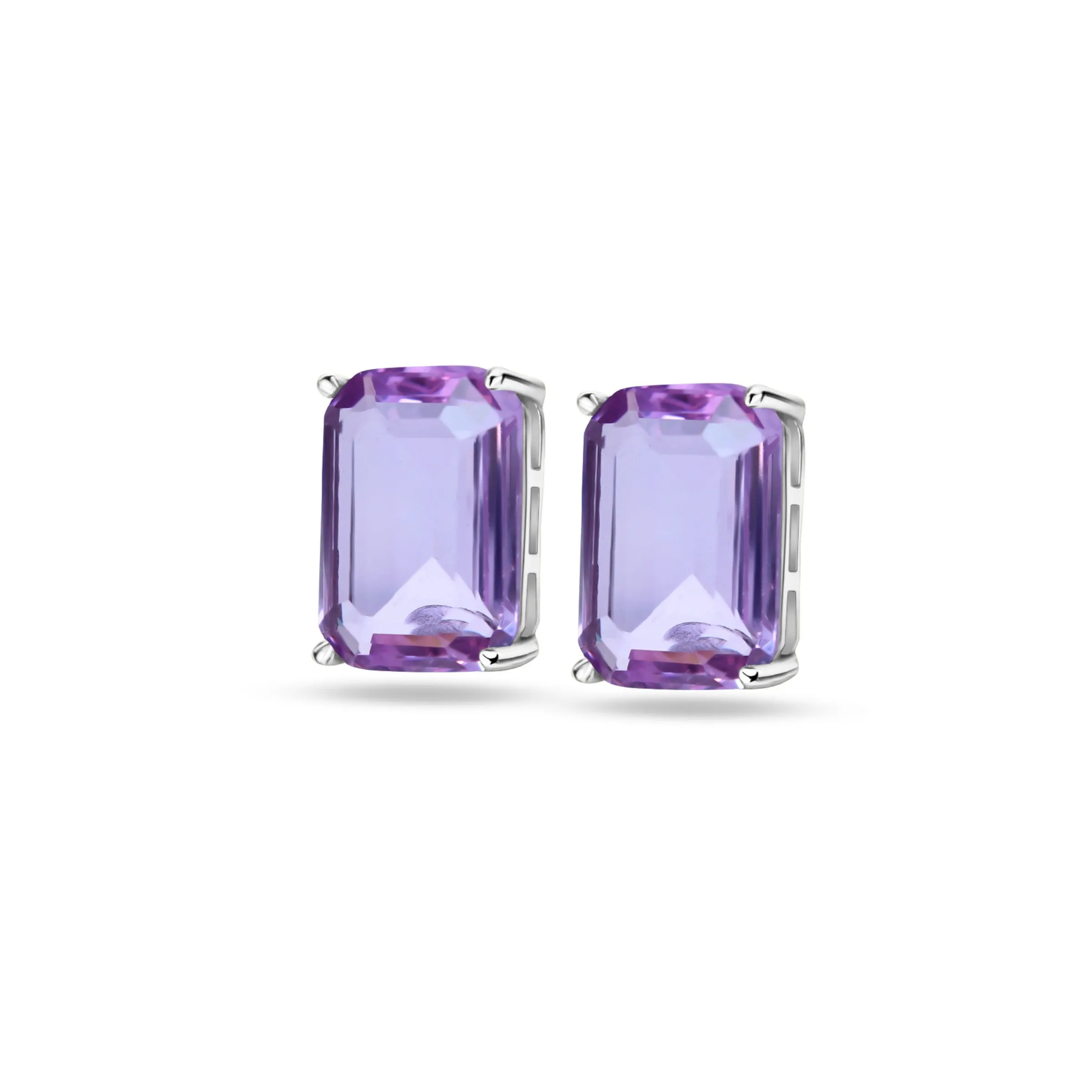 Lavender Stud Earrings