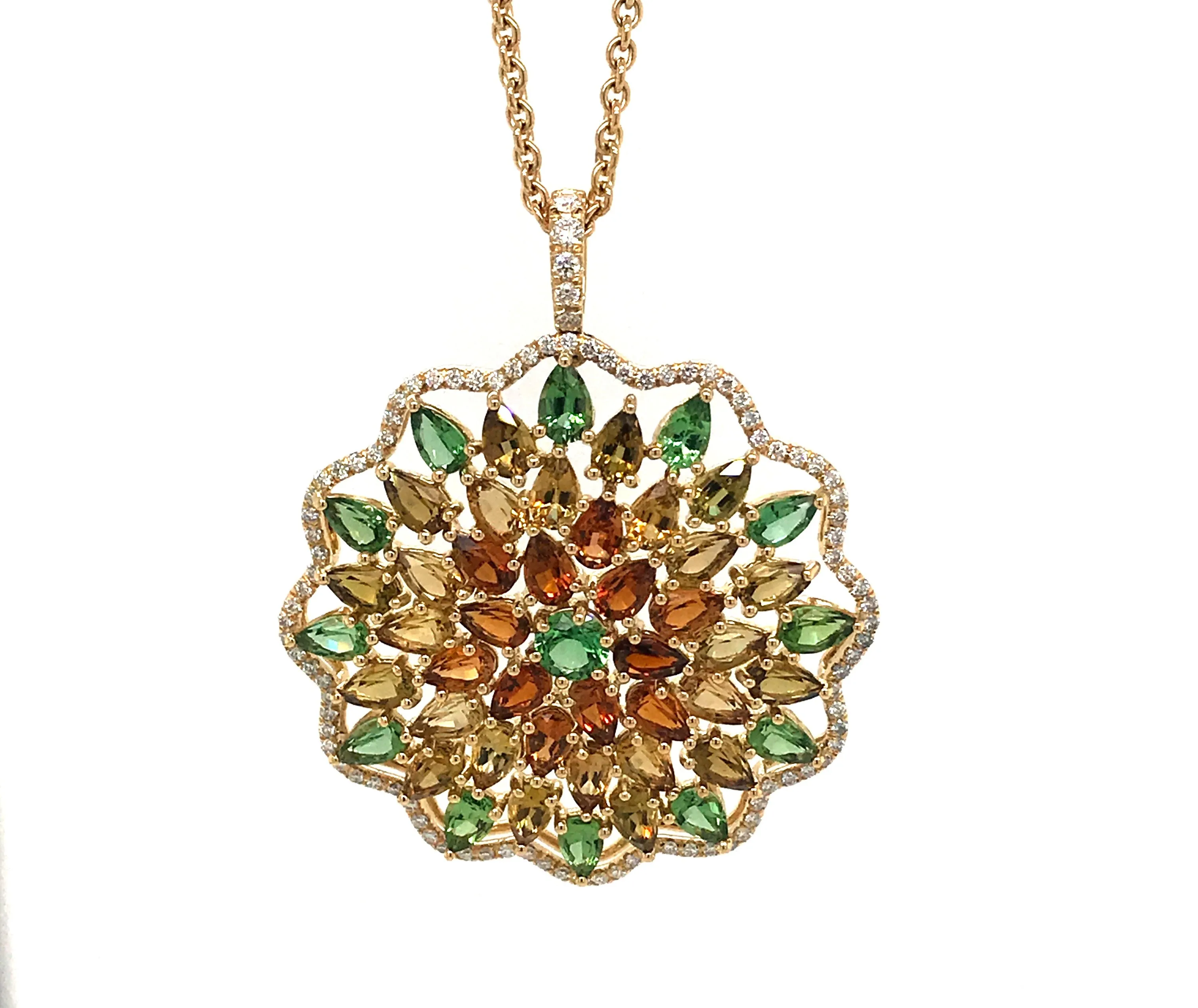 Le Joaillier Collection Sunburst Pendant