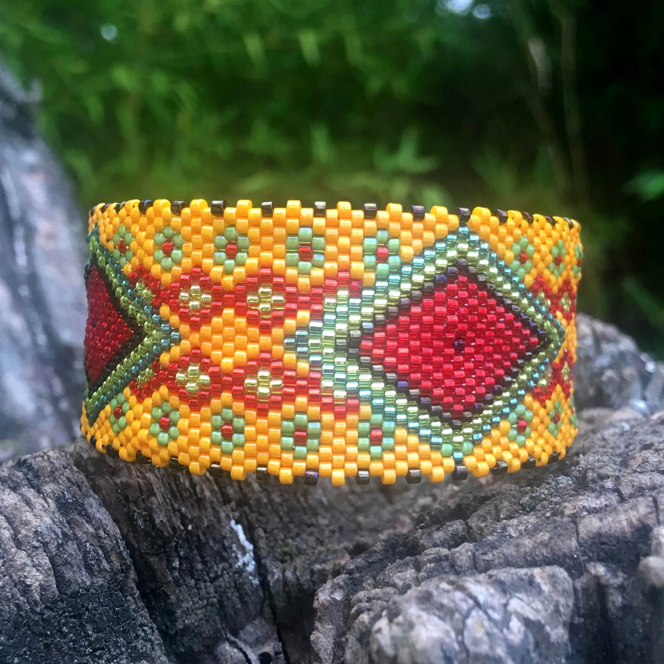 Loom Pattern - Bracelet PROVENCE 2