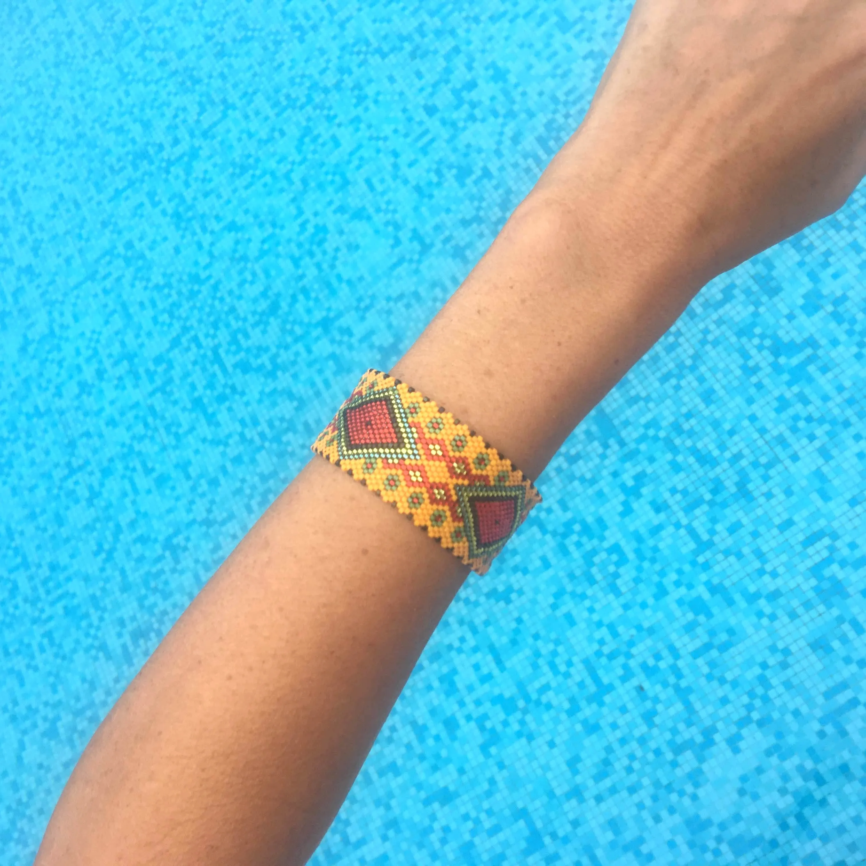 Loom Pattern - Bracelet PROVENCE 2