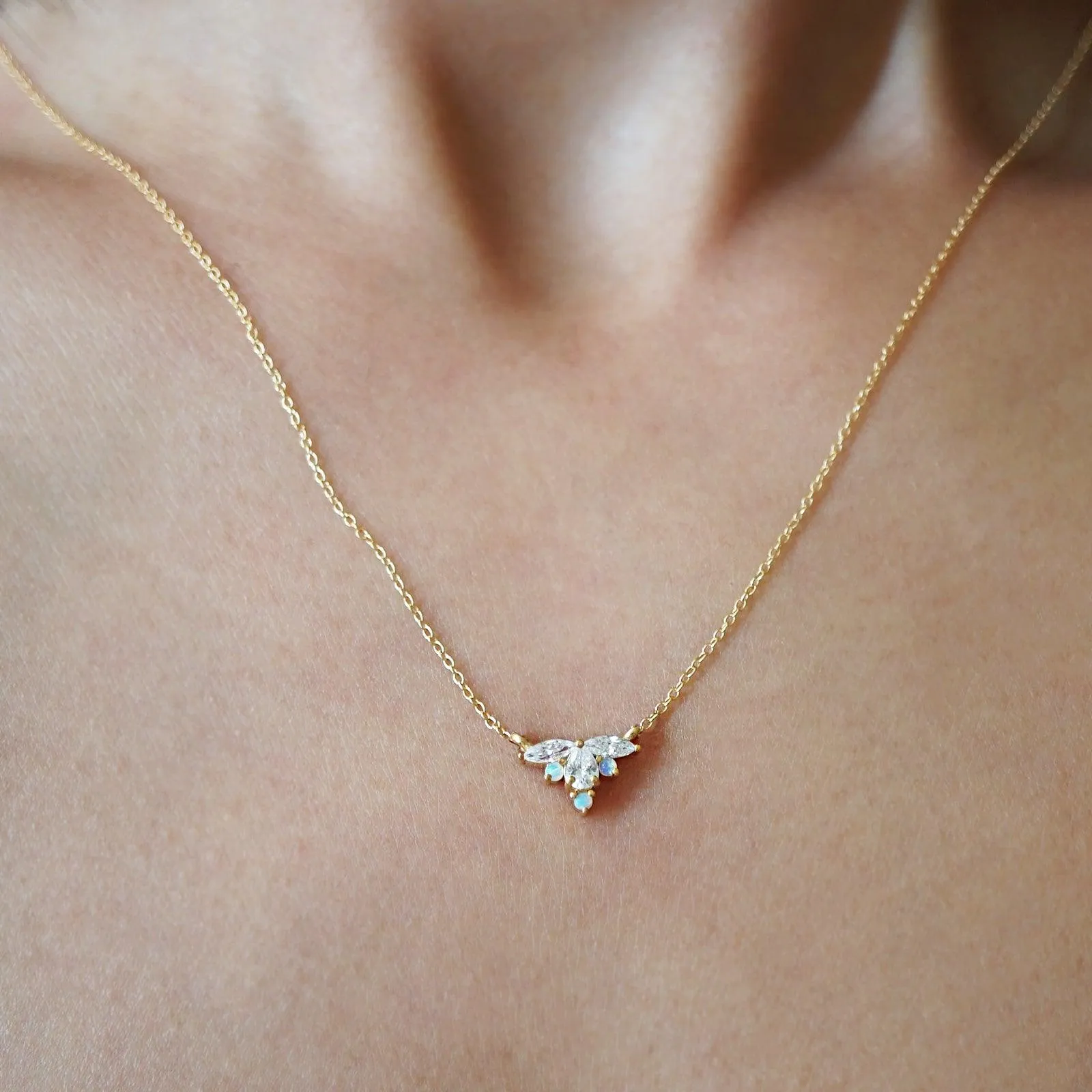 Lotus Opal Pendant