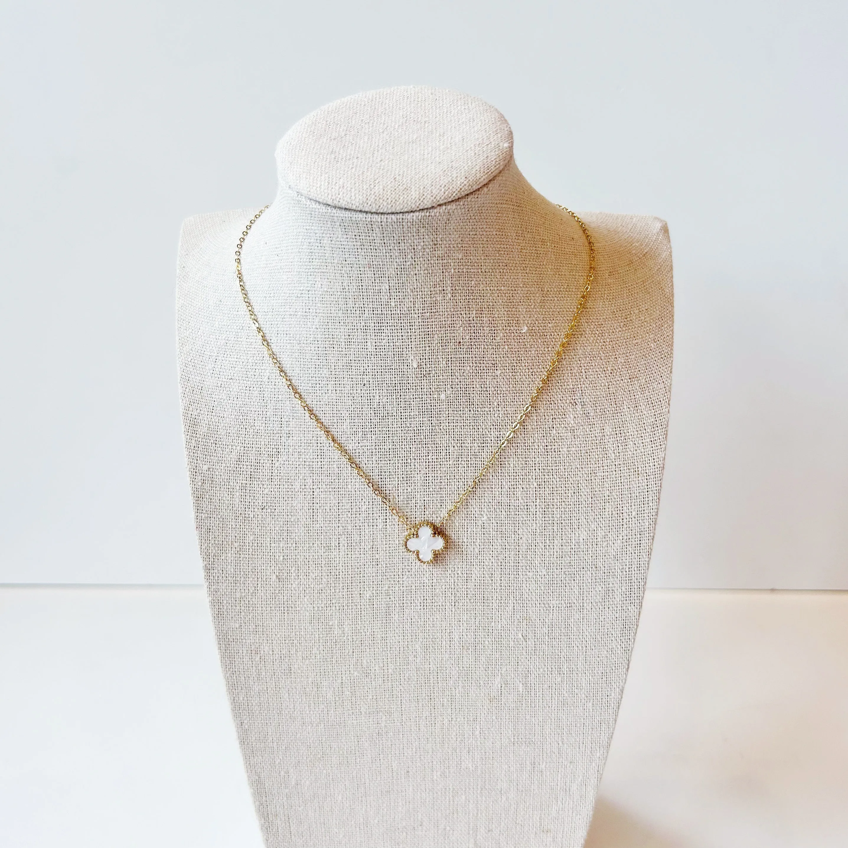 Lucky Charm Clover Necklace
