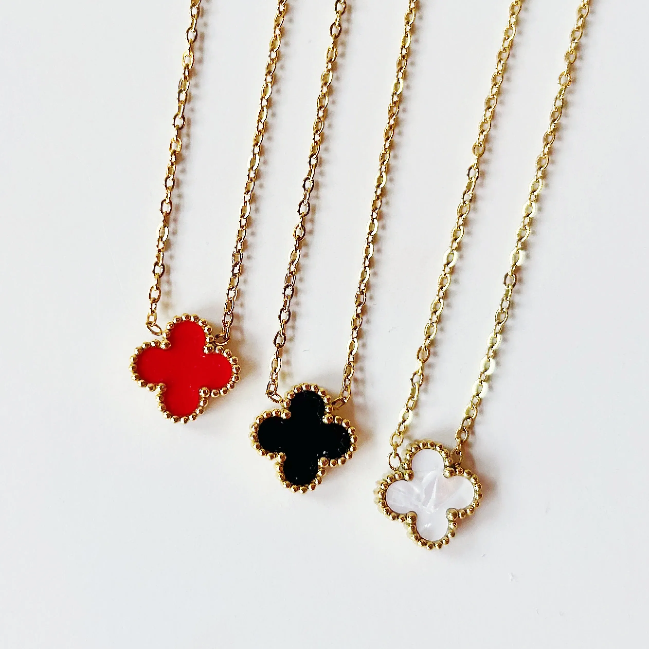 Lucky Charm Clover Necklace