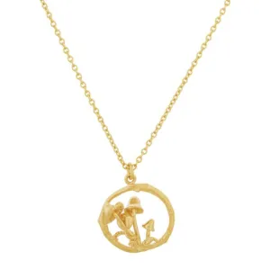 Magic Mushroom Necklace