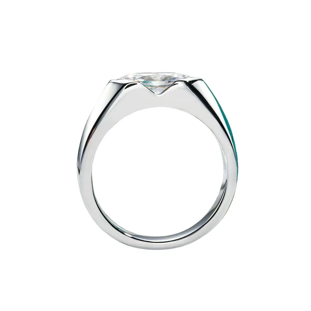 Marquise Cut Diamond Wedding Ring
