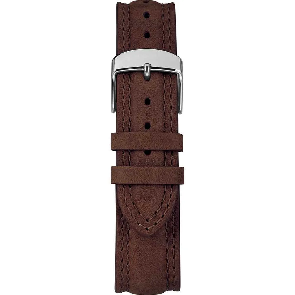 Men's Expedition Metal Field Watch - Blue Dial/Brown Strap
