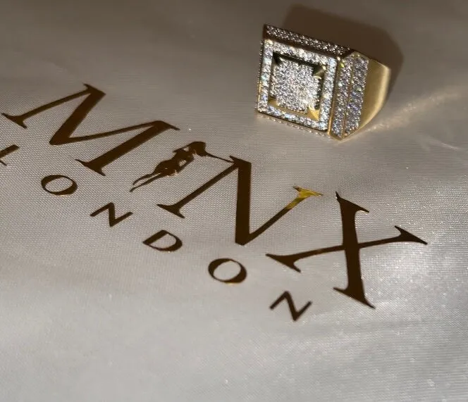 Mens Gold Ring | Wedding Ring | Wedding Ring for Men | Mens Ring | Womens Ring | Iced Out Ring | Mens Engagement Ring | Mens Diamond Ring